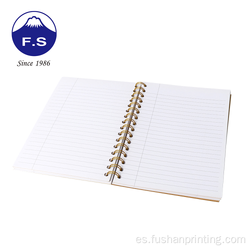 Notebook Brown Board Planner de cable Brown Kraft